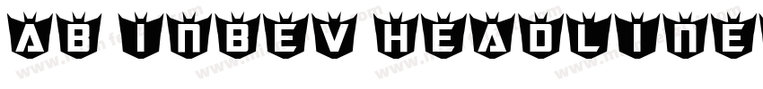 AB InBev Headlines字体转换